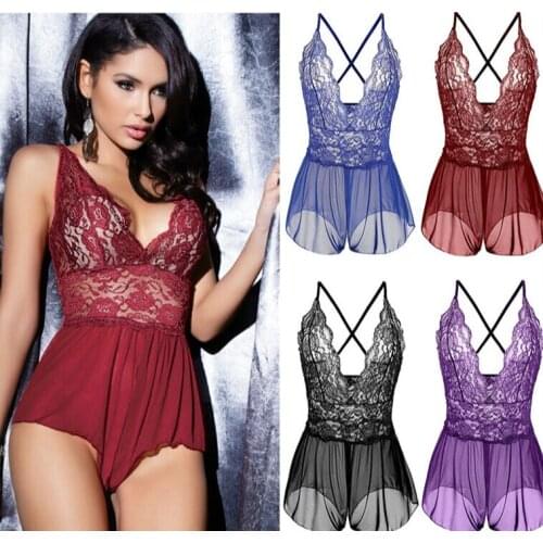 Sexy Lingerie Women Ladies Sleepwear Dress Babydoll Underwear Erotic Nightwear G string Exotic Apparel Costumes Adult Products