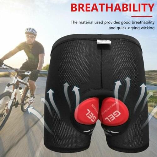 Silicone Cycling Underwear Unisex 9D Breathable Cool Cycling Equipment Dry And Clothing Gel Shorts Printing M7N6