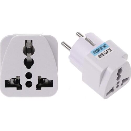 Universal US EU AU UK to GER AC Power Socket Plug Travel Electrical Charger Adapter Converter 85WD