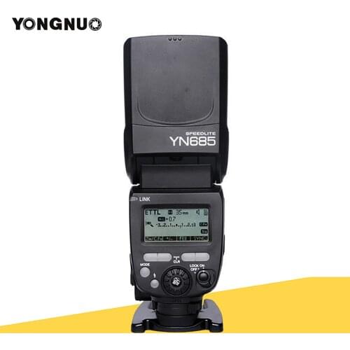 YONGNUO YN685 N/C Flash HSS 2.4G GN60 Wireless Master/Slave Speedlite TTL Speedlight for Canon Nikon Camera