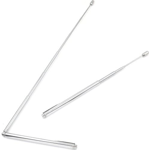 2Pcs Folded Stainless Steel Ghost Hunting Dowsing Divining Rods Detector Water Witching Lost Objects Length 152mm