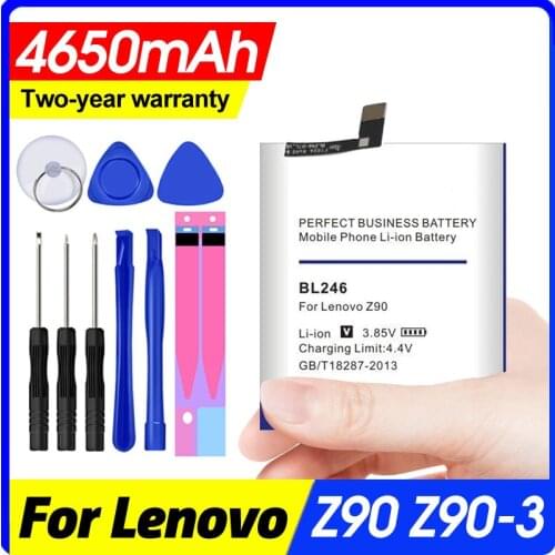4650mAh BL246 Battery High quality for Lenovo VIBE SHOT Z90 / Z90-3 / Z90-7