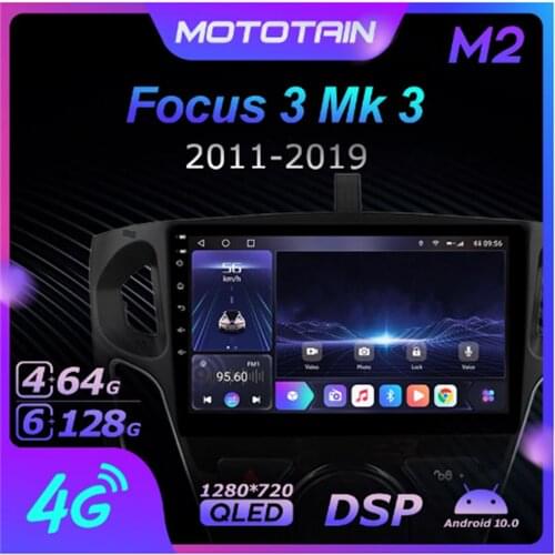 K7 Ownice 6G+128G Android 10.0 Car Radio For Ford Focus 3 Mk 3 2011 - 2019 Multimedia Audio 4G LTE GPS Navi 360 BT 5.0 Carplay