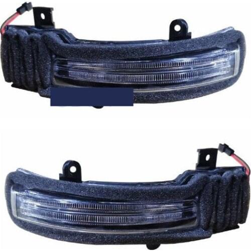 1 Pcs LHD 2013-2019 Side Mirror Lights for Outlander Led Turning Signal Lamp for Airtrek Glass with Heat RHD 3rd Generation