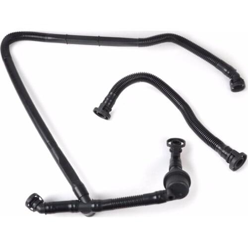 DWCX Car Crankcase Breather Vacuum Hose Kit 078103224 078103223B For VW Passat Audi A4 A6 2.8 V6 1995 - 1988 1999 2000 2001 2002