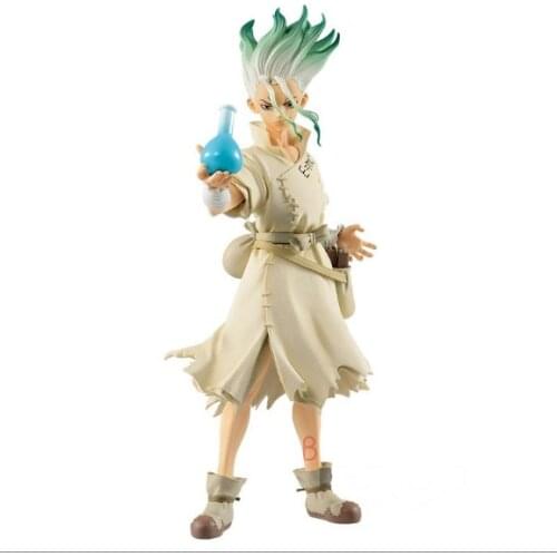 10-20cm Dr.STONE Anime Figure Ishigami Senkuu 1262# Action Figure Toys amber Ishigami Senkuu Figurine Collection Model Doll Gift