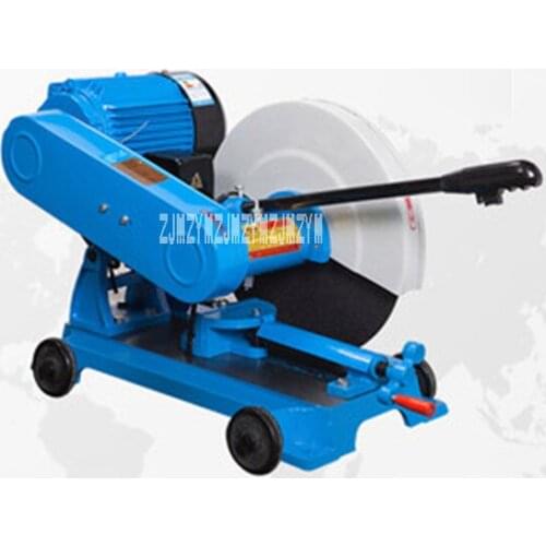 J3GE-400 Electric Copper Motor Cut-Off Cutter Industrial Steel Cutting Machine Wood PVC Pipe Metal Cutting Machine 220V/380V 3KW