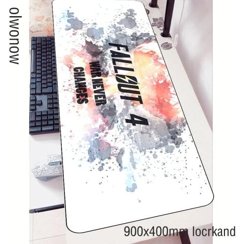 Fallout padmouse 900x400x3mm gaming mousepad game Personality mouse pad gamer computer desk Boy Gift mat notbook mousemat pc