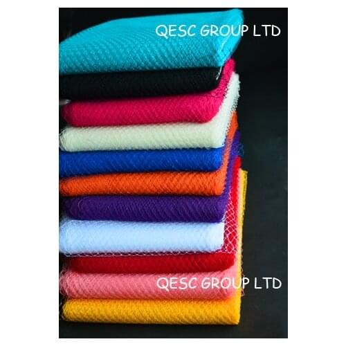 Best quality 9'' birdcage veiling material widows veil for millinery/sinamay hat/fascinator/organza hat/straw hat.FREE SHIPPING