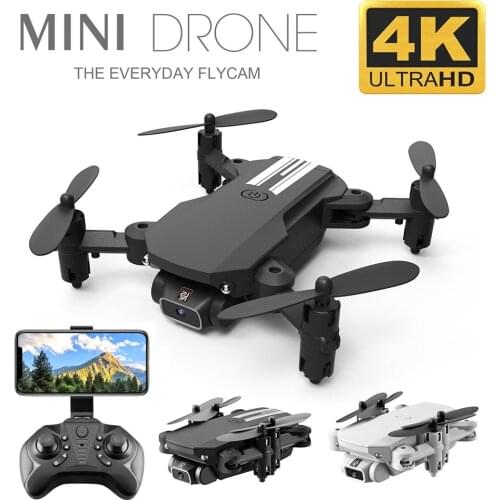 Mini RC Drone With HD 4K Camera Toys Quadcopter WIFI Fpv Drone Kit Spy Camera 1080P Air Pressure Altitude Hold Foldable For Boys