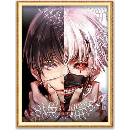 Cartoon Anime DIY Embroidery Cross Stitch 11CT Kits Craft Needlework Set Cotton Thread Printed Canvas Home Decoration New Design