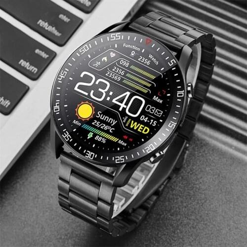 2021 New Smart watch Men Full touch Screen Sports Fitness watch IP68 waterproof Bluetooth Suitable For Android ios Smart Watch
