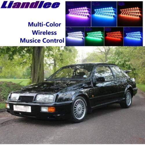 Liandlee Car Neon Color-Changing Light of Atmibient Inside Footwell Light For Ford Sierra RS Cosworth