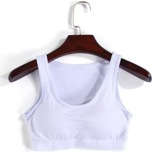 218 New Style Cotton Lady Underwear Half Chest Cotton Vest Without Steel Ring Close Skin Comfortable Soft Underwear