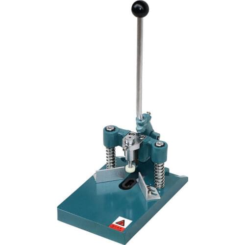 YJ-30AH Manual Filling Machine, Name Card Tag Cutting and Filling Machine with Pressing Device R6 and R10 Corner Blade XA