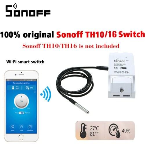 SONOFF Waterproof DS18B20 Temperature Sensor Home Automation