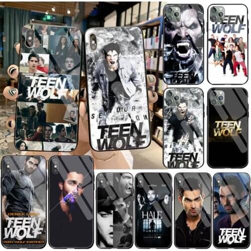 TV Teen Wolf Derek Hale Customer High Quality Phone Case Tempered Glass For IPhone 11 Pro XR XS MAX 8 X 7 6S 6 Plus SE 2020 Case