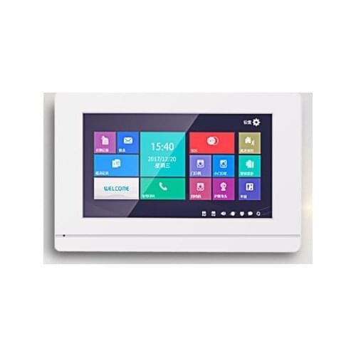 Top Quality Building TCP/IP digital video intercom doorbell touch screen HD video door phone system monitor,POE