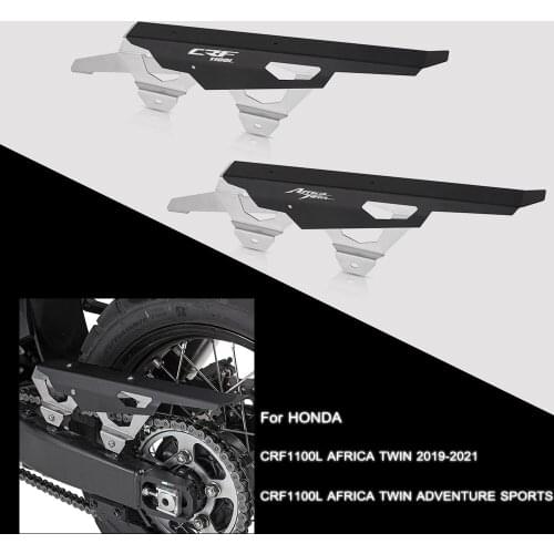 Motorcycle Belt Sprocket Chain Guard Cover Protector For HONDA CRF 1100L CRF1100L AFRICA TWIN ADVENTURE SPORTS 2019 2020 2021