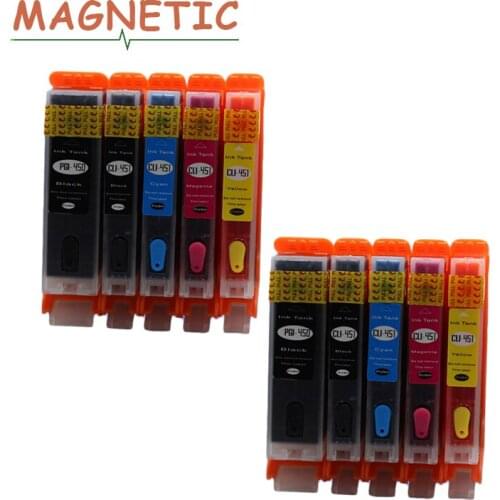 10pcs PGI 450 PGI-450 Refillable Ink Cartridge for Canon iP7140 iP7240 MG5440 MG5540 MG6440 MX924 iX6840 MG6340 iP8740 pgi450