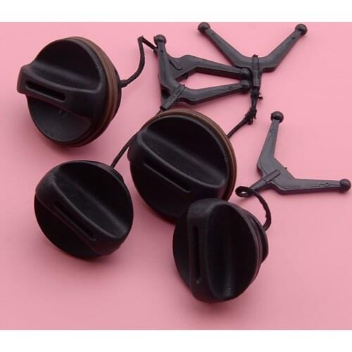 2 Plastic Fuel Cap & 2 Oil Cap 537215202 503903901 fit for Husqvarna 340 345 346XP 350 353 chainsaw part