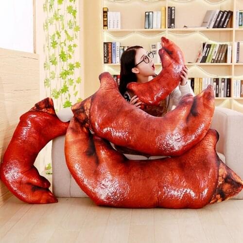 3D Realistic Removable and Washable Trotter Shape Cushion Cushion Pillow Plush Toy Gift
