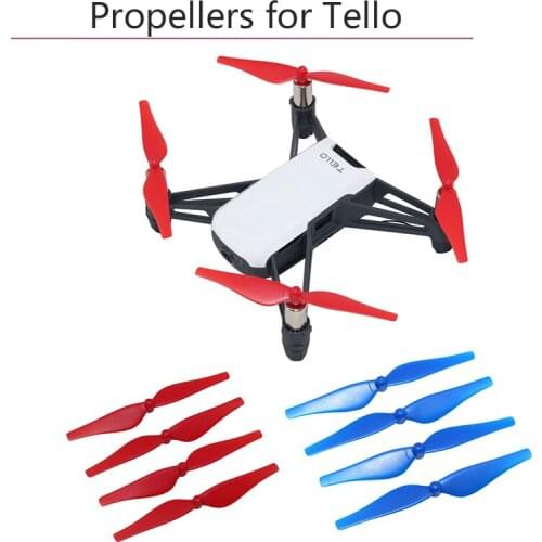 4pcs Propellers for DJI Tello Spare Parts Durable Stable Quick Release CCW CW Props Blade Accessories Camera Mini Drone paddle