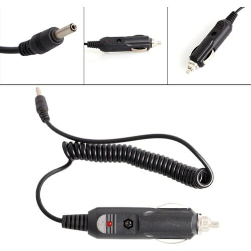 12V Car Charger DC Power Adapter Cigarette Lighter 1.5M Cable 3.5mm x 1.35mm