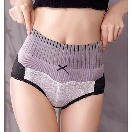 Seamless High Waist Body Shaper Women Tummy Control Pantie Butt Lifter Shapewear Cotton Crotch Slimming Thermal Underwear