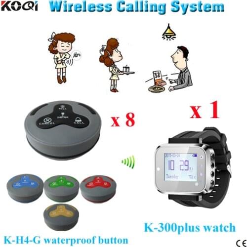 Ycall Brand consumer electronic restaurant calling system table call buzzer wireless buzzer system
