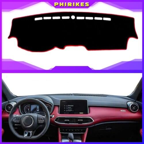 For MG HS 2017 2018 Dashboard Cover Sun Shade Non-slip Dash Mat Pad Carpet Car Stickers Interior Accessories