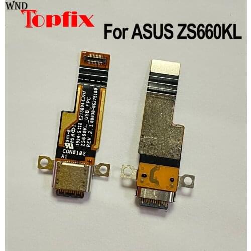 For Asus ROG Phone II ZS660KL Charging Port Flex Cable Replacement Parts For ASUS ZS660KL USB Dock Charging Port
