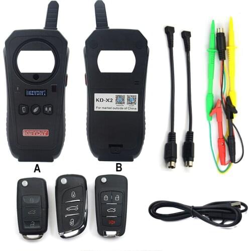 KEYDIY KD-X2 KD X2 Remote Maker Unlocker and Generator-Transponder Cloning Device with 96bit 48 Transponder Copy No Token