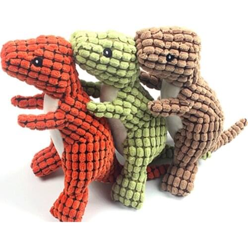 Short Plush Dog Toy Squeaker Pet Items Good Quality Stuffer Corduroy Frog Toy Puppy Production Big dog toys