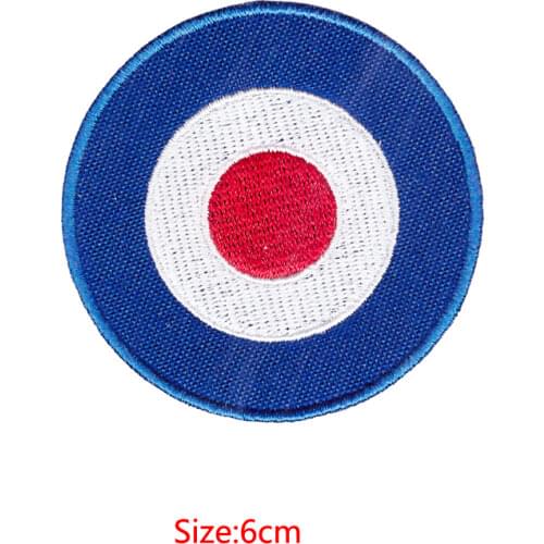 Mod Target Great Britain Mods UK Patch round circular NEU