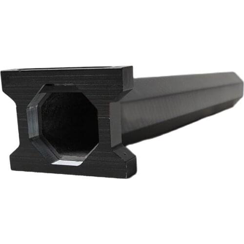 Carbon Fiber Square Tube Pipe Fixed Seat Tubing Clamp Fixture Clip Connector DIY for RC Plant Agriculture UAV Drone Accessories