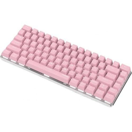 Mechanical/Gaming Keyboard High Sensitivity Red/Blue Switch 82 Keys White Backlight Computer Wired Keyboard