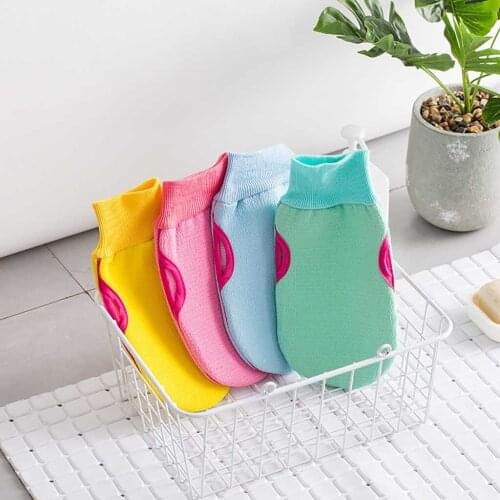 Soft Bath Hair Removal Gloves Magic 2 In 1 Exfoliating Strongly Premium Bathroom Wash Body Bathroom Wash Body Accessories 30