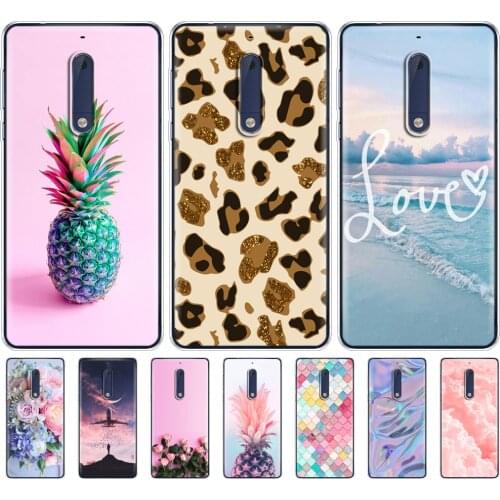 Soft Phone Shell Case For Nokia 1 2 2.1 3 3.1 5 5.1 Plus 2018 Silicon Soft TPU Back Cover For Nokia 5 Shockproof Coque Bumper