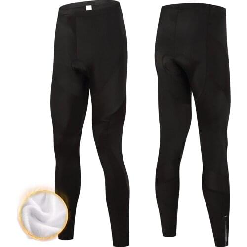 New Mens Winter Cycling Pants 2021 Pro Team Black Thermal Fleece Long Bib Pants Mtb Bicycle Racing Bib Outdoor Sweatpants