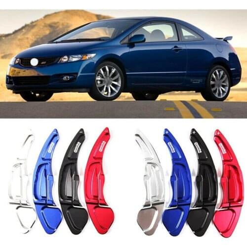 Savanini Alloy Add-On Steering Wheel DSG Paddle Shifters Extension For Honda Civic 2009-2011