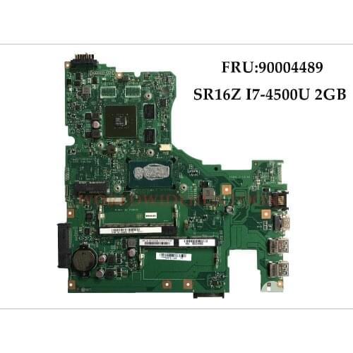 High quality LS51P MB Laptop Motherboard for Lenovo S510P FRU:90004489 W8S DIS SR16Z I7-4500U DDR3L 2G 100% Fully Tested