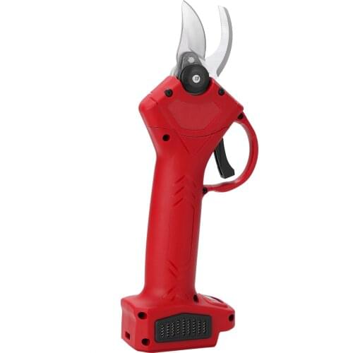 21V Cordless Electric Pruning Shear Efficient Fruit Tree Bonsai Pruning Branches Cutter Electric Pruner Landscaping Tool