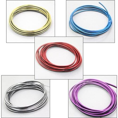 5 M Car Styling Universal DIY Interior Molding Trim Strips for Citroen C-Quatre C-Triomphe Picasso C1 C2 C3 C4 C4L C5 Elysee