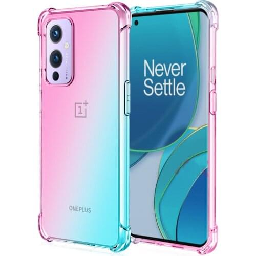 Anti-scratch Colorful Soft TPU Case for Oneplus 9 Pro Nord N100 N10 7 8 7T 8T 6T Shockproof Phone Bag