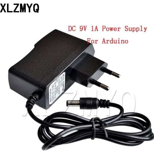 DC 9V 1A Power Supply Adapter AC 100-240V Electric Guitar Stompbox Power Supply Adapter charger 9 V Volt 5.5mm x 2.1mm