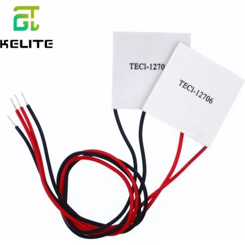 HAILANGNIAO 50pcs TEC1-12706 12v 6A TEC Thermoelectric Cooler Peltier (TEC1 12706)