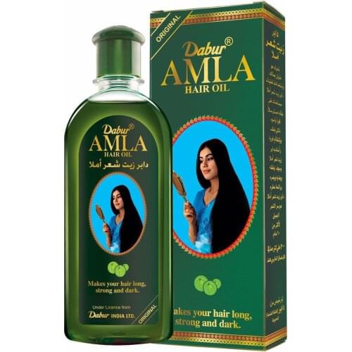 Dabur Amla India Gooseberry Hair Growth Care Oil Strong Rapid Nourishing Prevent Loss Natural Original Vitamin E 200ml
