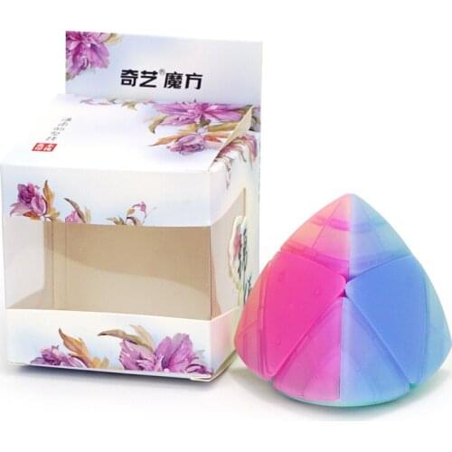 QiYi Mastermorphix 2x2 Magic Cube Jelly Color Educational Puzzle Unisex Professional Speed Game Smooth Creative Cubes Gift