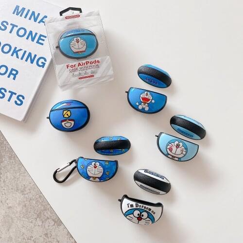 Cute Cartoon Doraemon Earphone Protective Cases For Huawei Freebuds 4i Case Silicone Headset Cover For Freebuds 4i Funda Coque